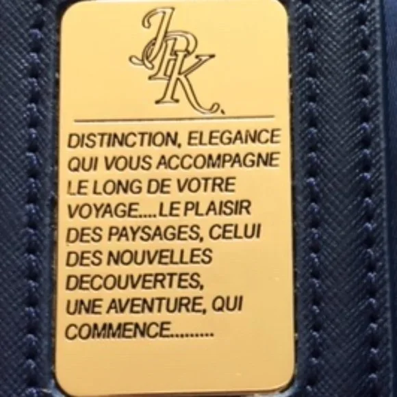 JPK Paris 75 Large Navy Blue Bag